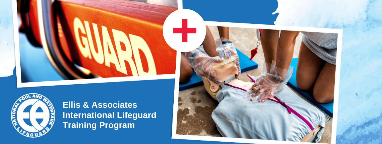 Website banner for Lifeguard Certification with Liberty Parks & Rec
