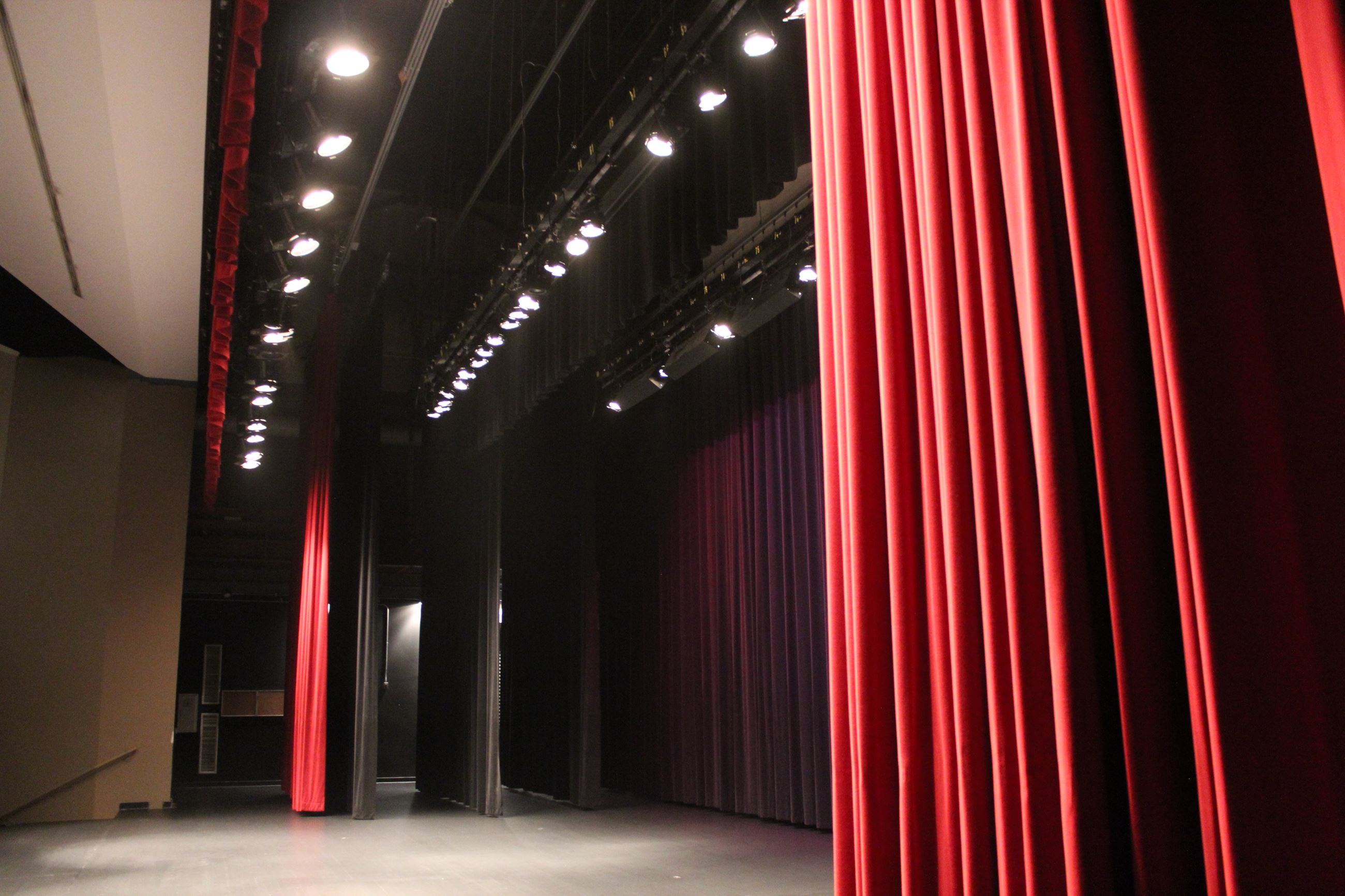 Photo of the Liberty Performing Arts Theatre-lighting upgrade