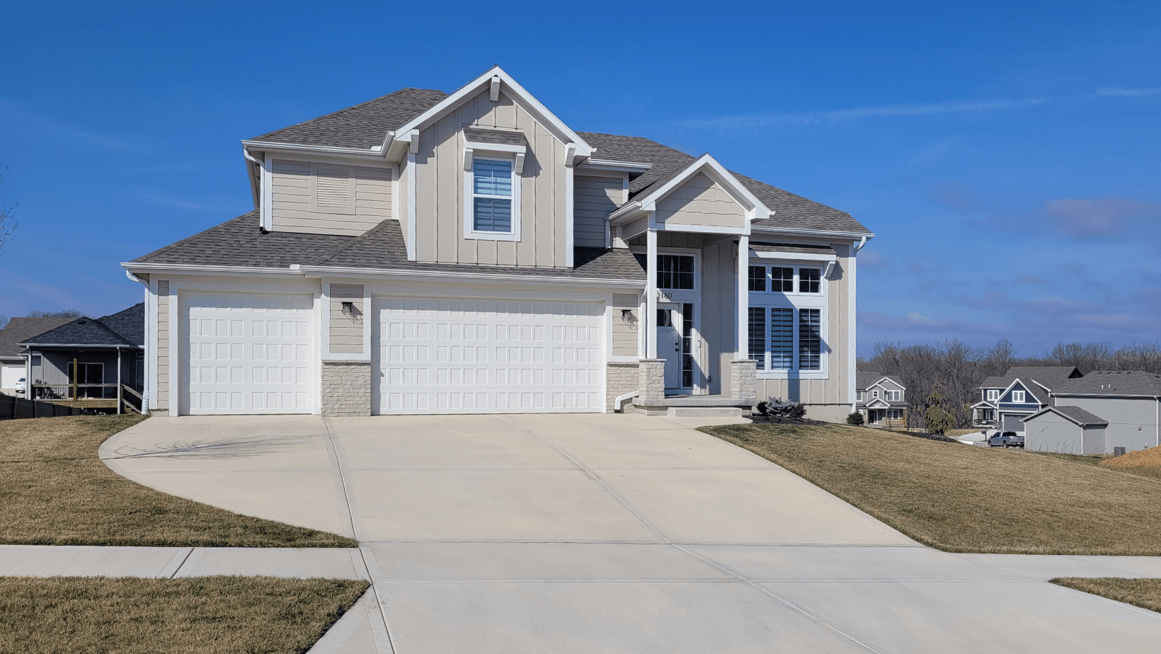 House located in the Homestead of Liberty Subdivision