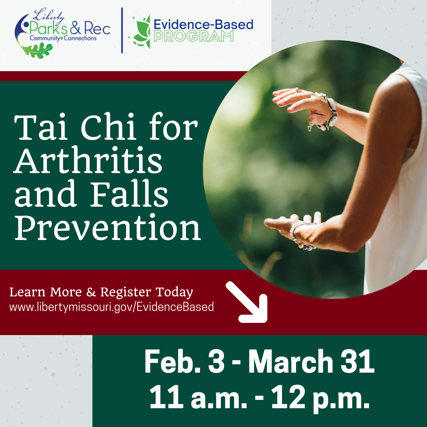 Tai Chi for Arthritis and Falls Prevention
