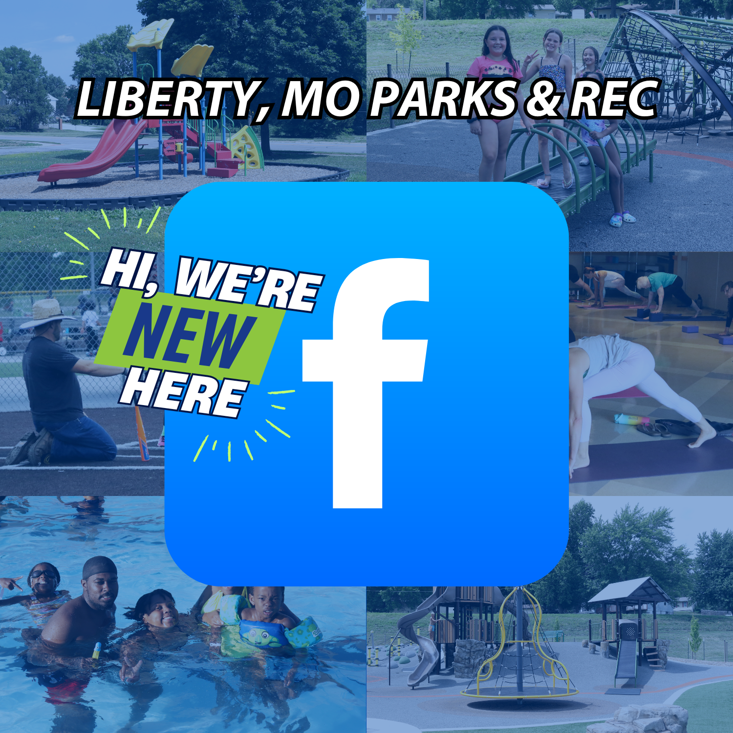 Liberty, MO Parks & Rec Facebook, Hi, We're New Here