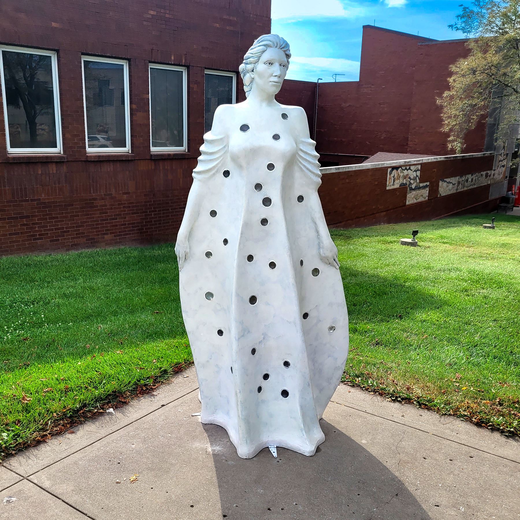 Photo of a sculpture called Luminreia by Stephen T. Landis